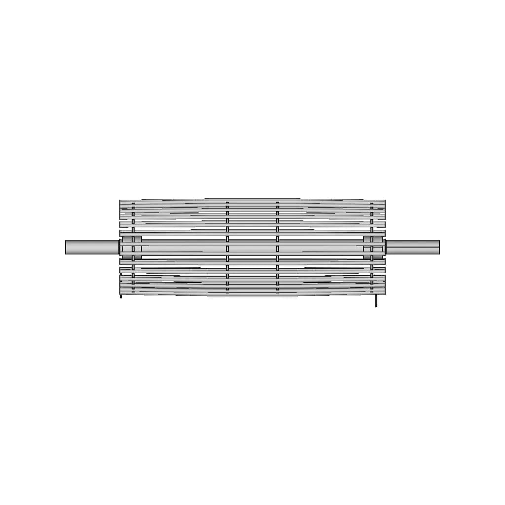 Industrial Radial Conveyor Roller | 3D Engineering Design File_0_0_degree_snapshot