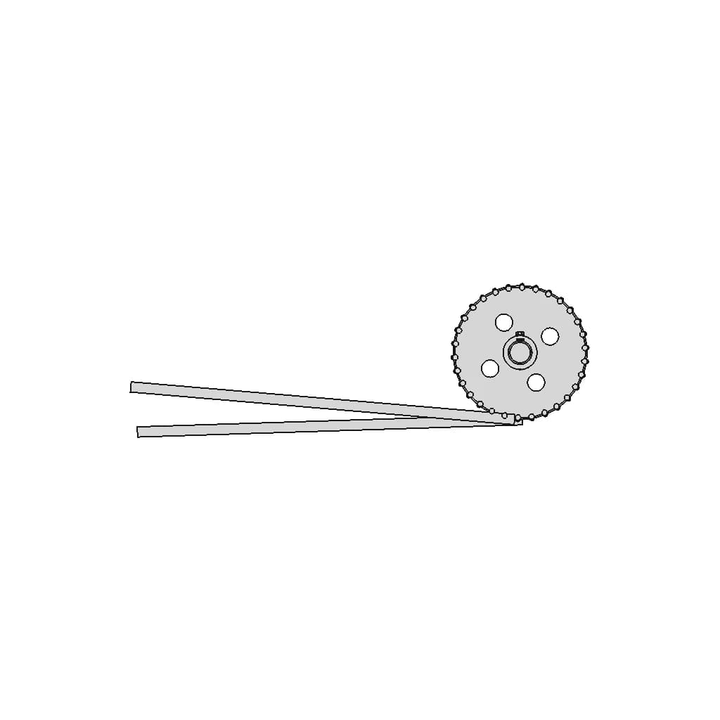 Industrial Radial Conveyor Roller | 3D Engineering Design File_0_270_degree_snapshot