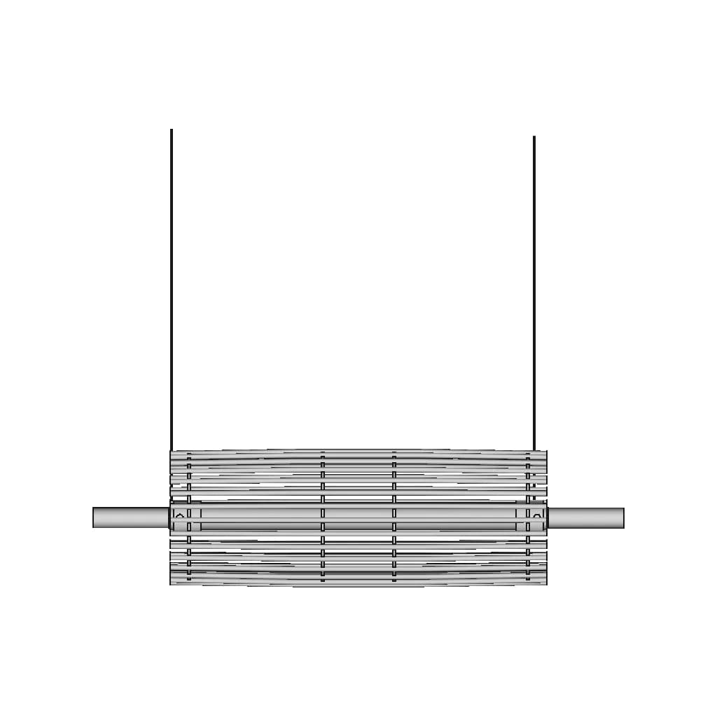 Industrial Radial Conveyor Roller | 3D Engineering Design File_270_0_degree_snapshot