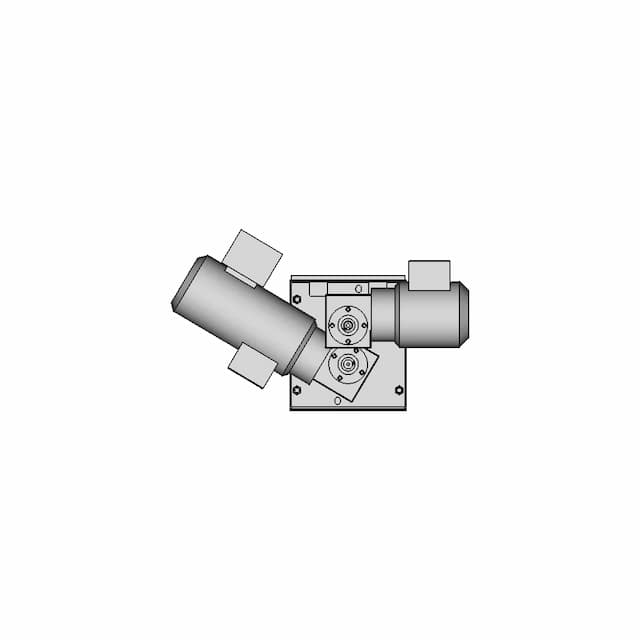 Mini Mixer With Conveyor Coil - Downloadable CAD Representation