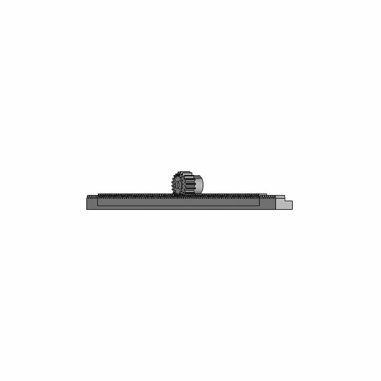Rack And Pinion - Standard Mechanical Component
