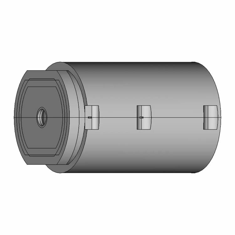 Blow Mould Bottle | 3D Engineering Design File