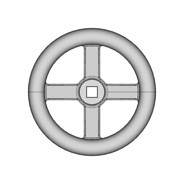 3D Modeling Practice Solidworks Tutorial Easy Way To Model Hand Wheel In Solidworks - Downloadable CAD Representation