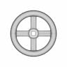 3D Modeling Practice Solidworks Tutorial Easy Way To Model Hand Wheel In Solidworks - Downloadable CAD Representation_0_0_degree_snapshot