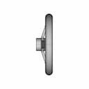 3D Modeling Practice Solidworks Tutorial Easy Way To Model Hand Wheel In Solidworks - Downloadable CAD Representation_0_270_degree_snapshot