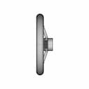 3D Modeling Practice Solidworks Tutorial Easy Way To Model Hand Wheel In Solidworks - Downloadable CAD Representation_0_90_degree_snapshot
