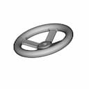 3D Modeling Practice Solidworks Tutorial Easy Way To Model Hand Wheel In Solidworks - Downloadable CAD Representation_60_30_degree_snapshot