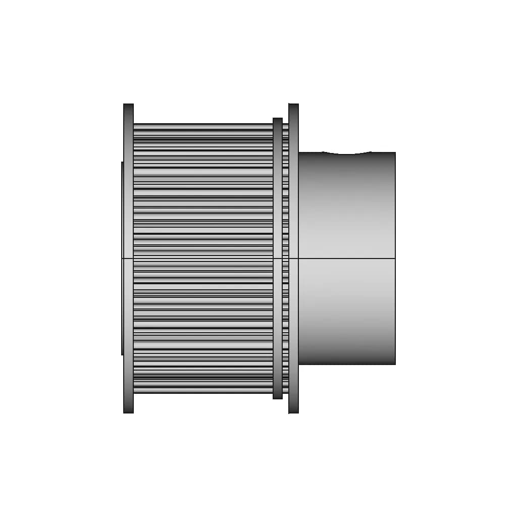 Htd 3M 30 Teeth 15 Mm Belts | 3D Engineering Design File_0_270_degree_snapshot