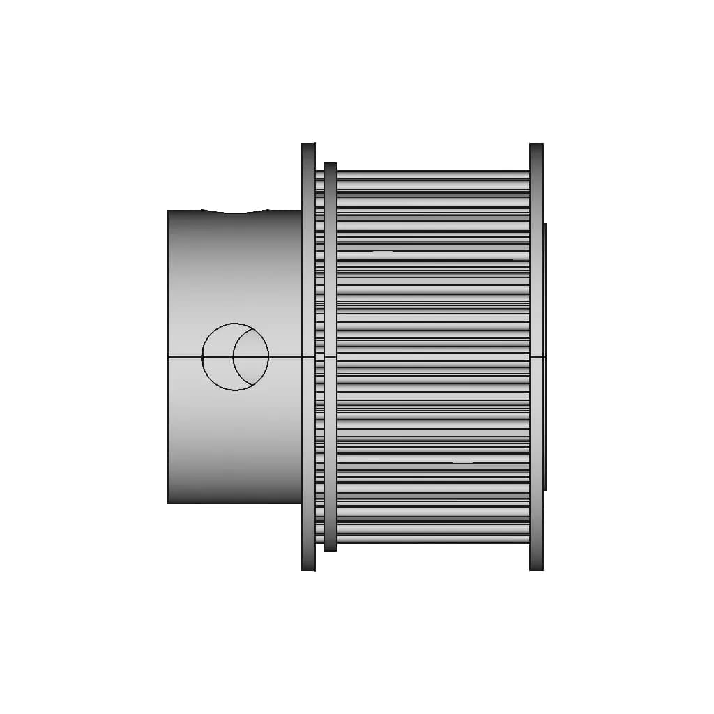 Htd 3M 30 Teeth 15 Mm Belts | 3D Engineering Design File_0_90_degree_snapshot