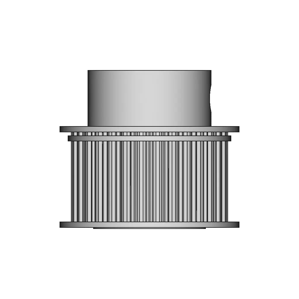 Htd 3M 30 Teeth 15 Mm Belts | 3D Engineering Design File_90_0_degree_snapshot