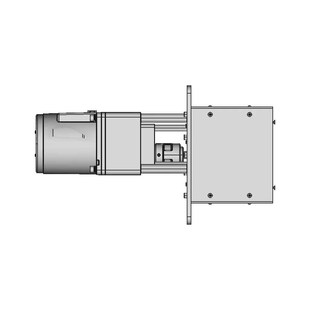 Shaft Quick Coupling For A Table Fan Motor | 3D Engineering Design File_0_90_degree_snapshot