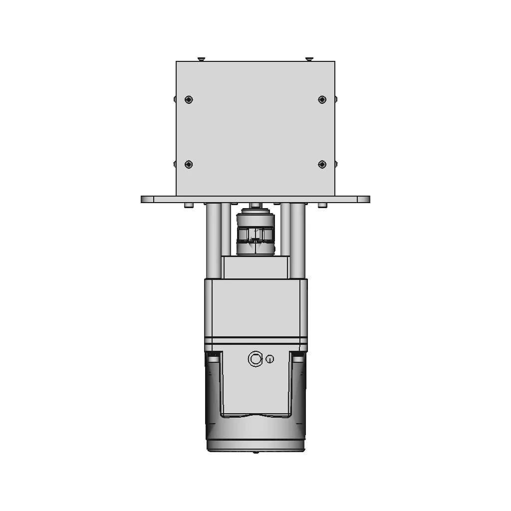 Shaft Quick Coupling For A Table Fan Motor | 3D Engineering Design File_270_0_degree_snapshot