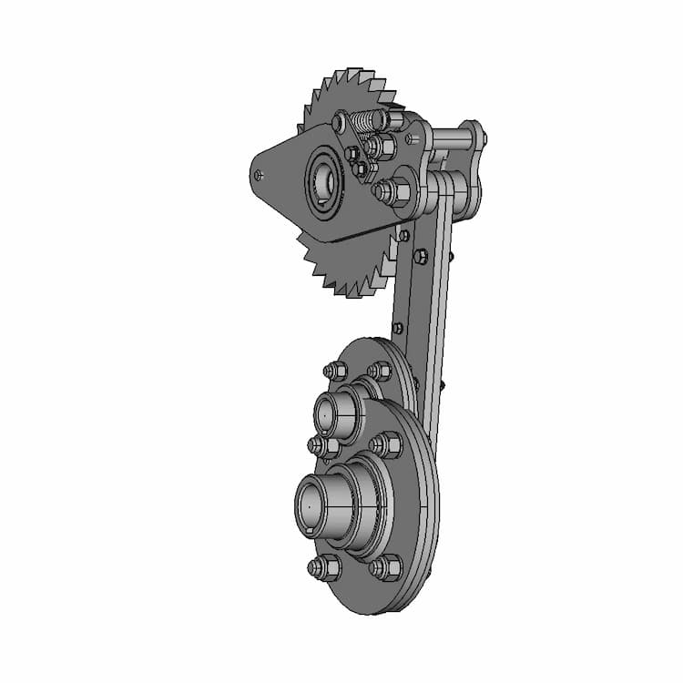 Ratchet Mechanism - Downloadable CAD Representation
