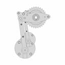 Ratchet Mechanism - Downloadable CAD Representation_0_270_degree_snapshot