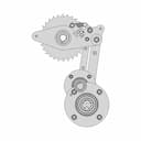 Ratchet Mechanism - Downloadable CAD Representation_0_90_degree_snapshot