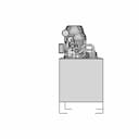 Hydraulic Power Unit Hydraulic Unit 10L Min 3Hp 80L Tank - Downloadable CAD Representation_0_90_degree_snapshot