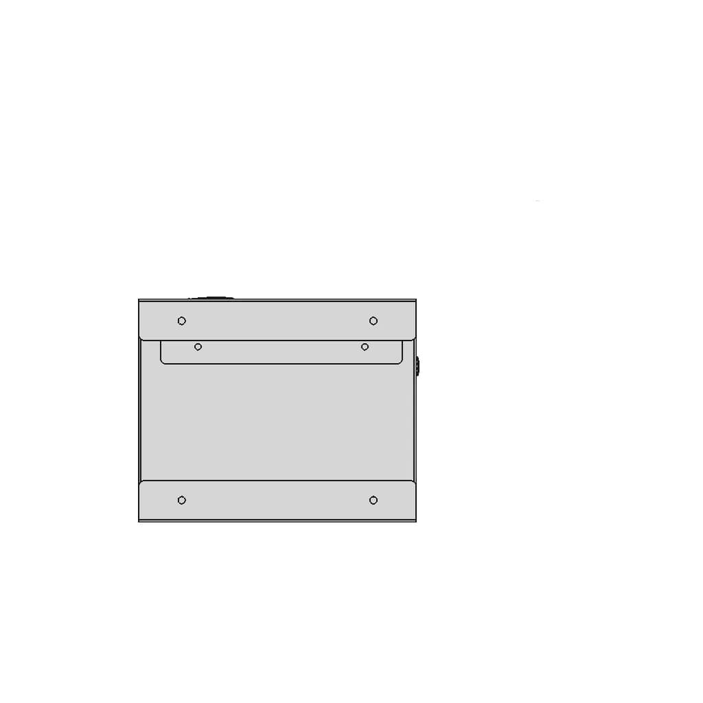Hydraulic Power Unit Hydraulic Unit 10L Min 3Hp 80L Tank - Downloadable CAD Representation_90_0_degree_snapshot