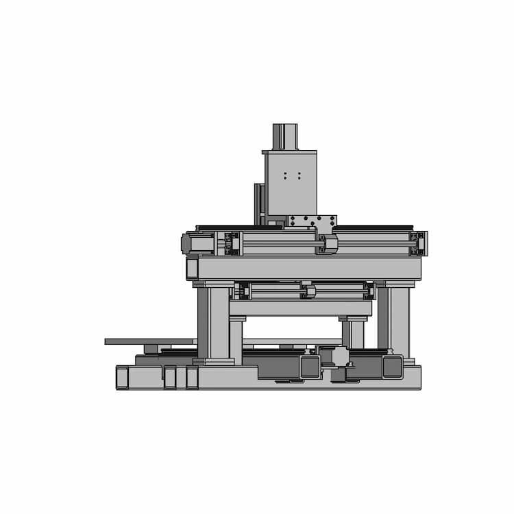 Steel Frame Cnc 500X500X150 | 3D Engineering Design File