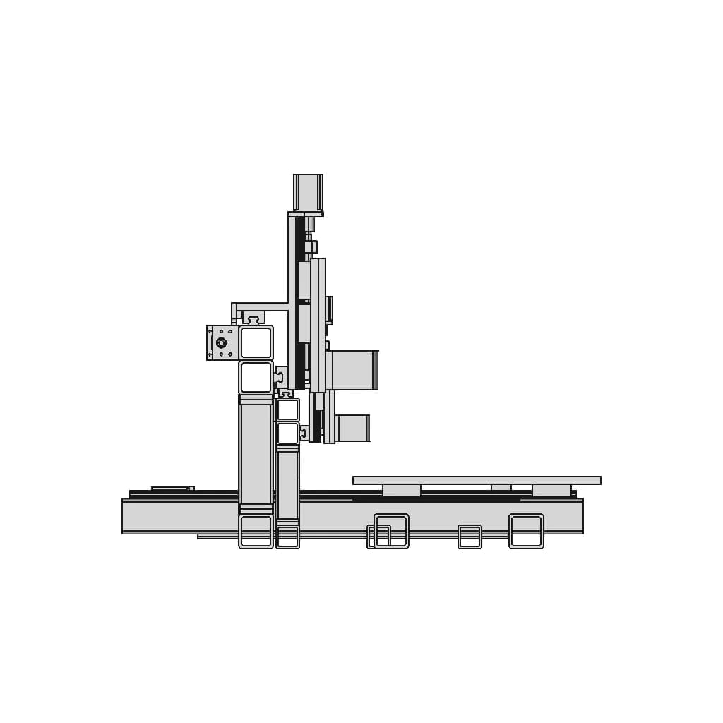 Steel Frame Cnc 500X500X150 | 3D Engineering Design File_0_270_degree_snapshot