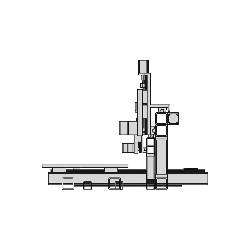Steel Frame Cnc 500X500X150 | 3D Engineering Design File_0_90_degree_snapshot