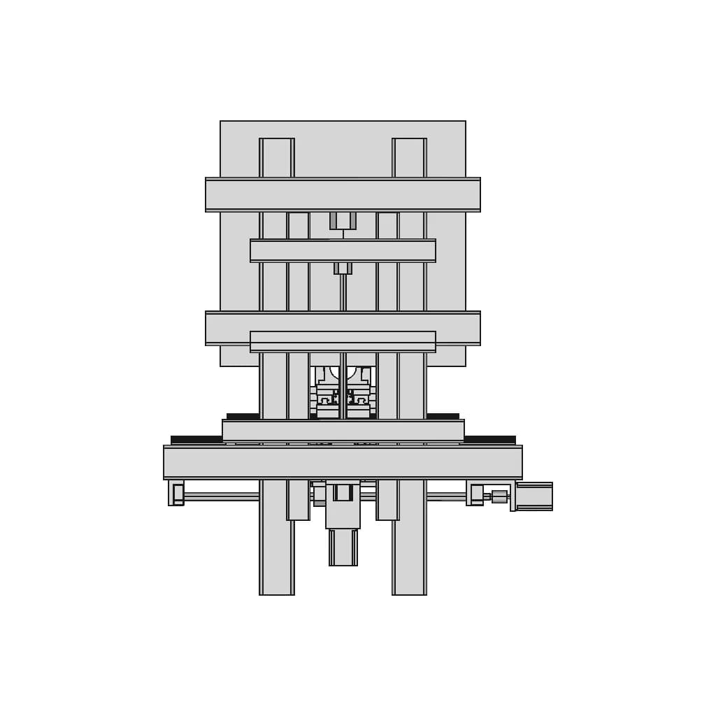Steel Frame Cnc 500X500X150 | 3D Engineering Design File_90_0_degree_snapshot
