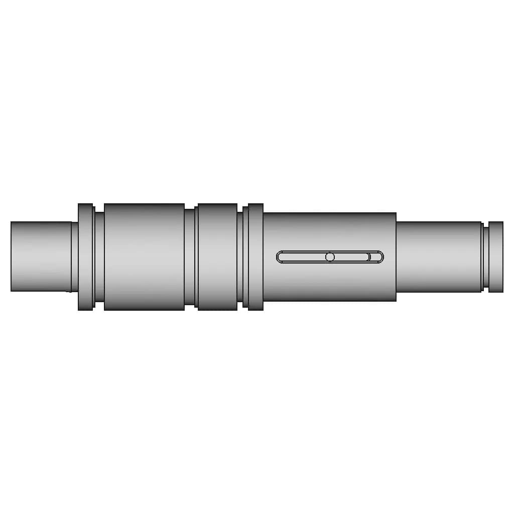 Eccentric Shaft | High-Quality CAD Model_90_0_degree_snapshot