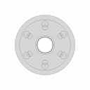 Parametric Flange Design Solidworks Engineering Component | 3D Engineering Design File_0_270_degree_snapshot