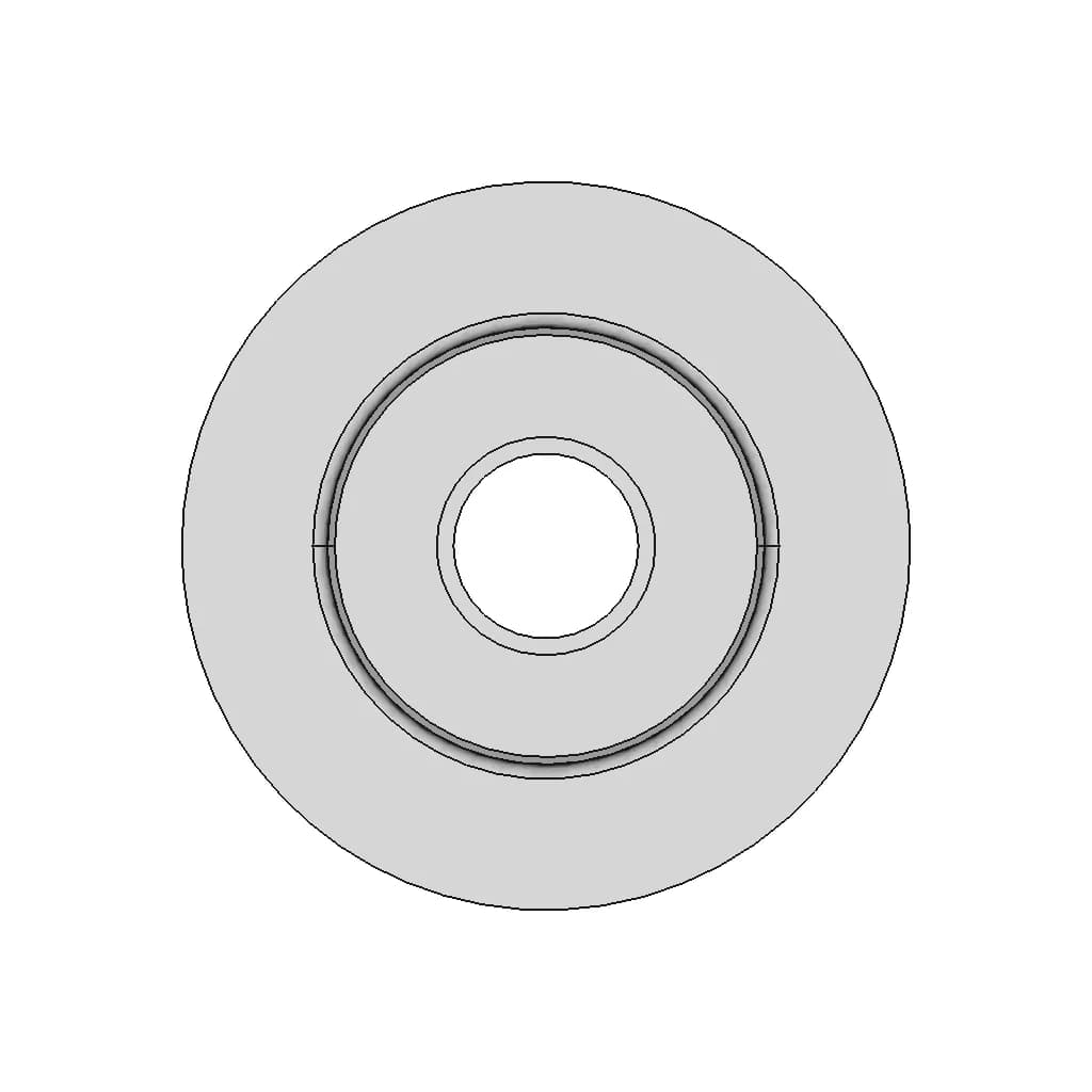 Parametric Flange Design Solidworks Engineering Component | 3D Engineering Design File_0_90_degree_snapshot