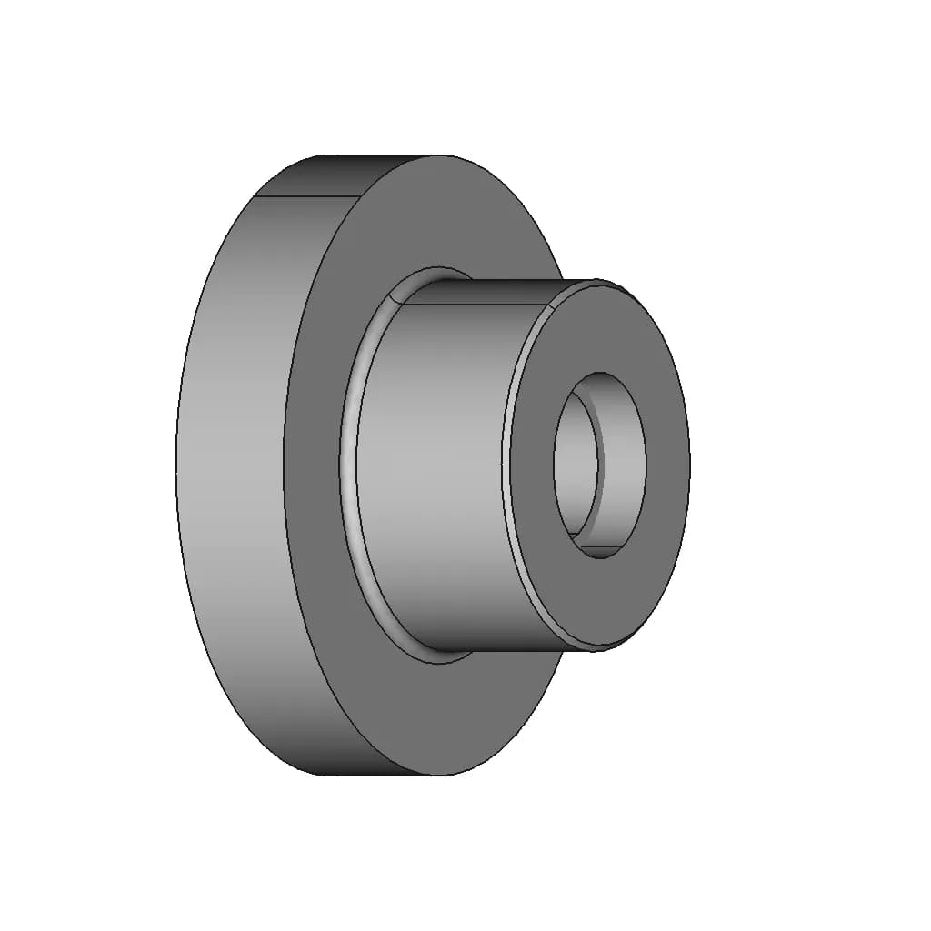 Parametric Flange Design Solidworks Engineering Component | 3D Engineering Design File_60_30_degree_snapshot
