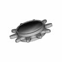 Fixed Gear 10T M30X1 - Standard Mechanical Component_60_30_degree_snapshot