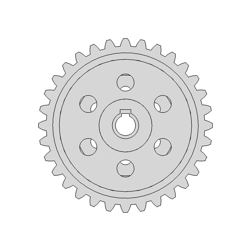 Model 15 Solidworks Practice - Downloadable CAD Representation_0_0_degree_snapshot