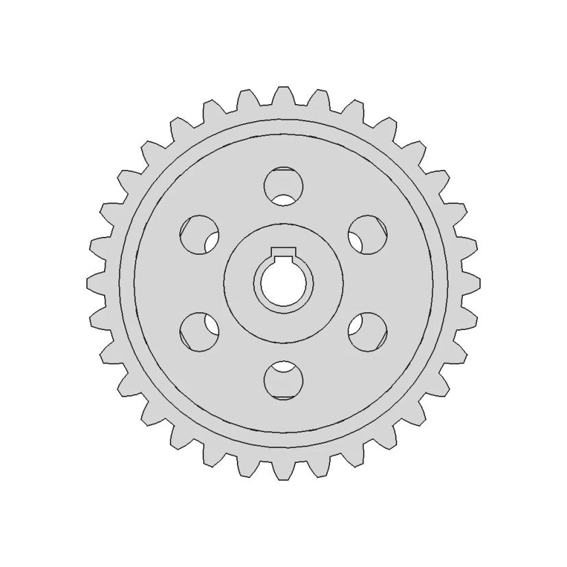 Model 15 Solidworks Practice - Downloadable CAD Representation