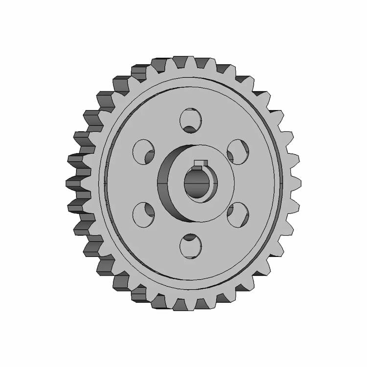 Model 15 Solidworks Practice - Downloadable CAD Representation