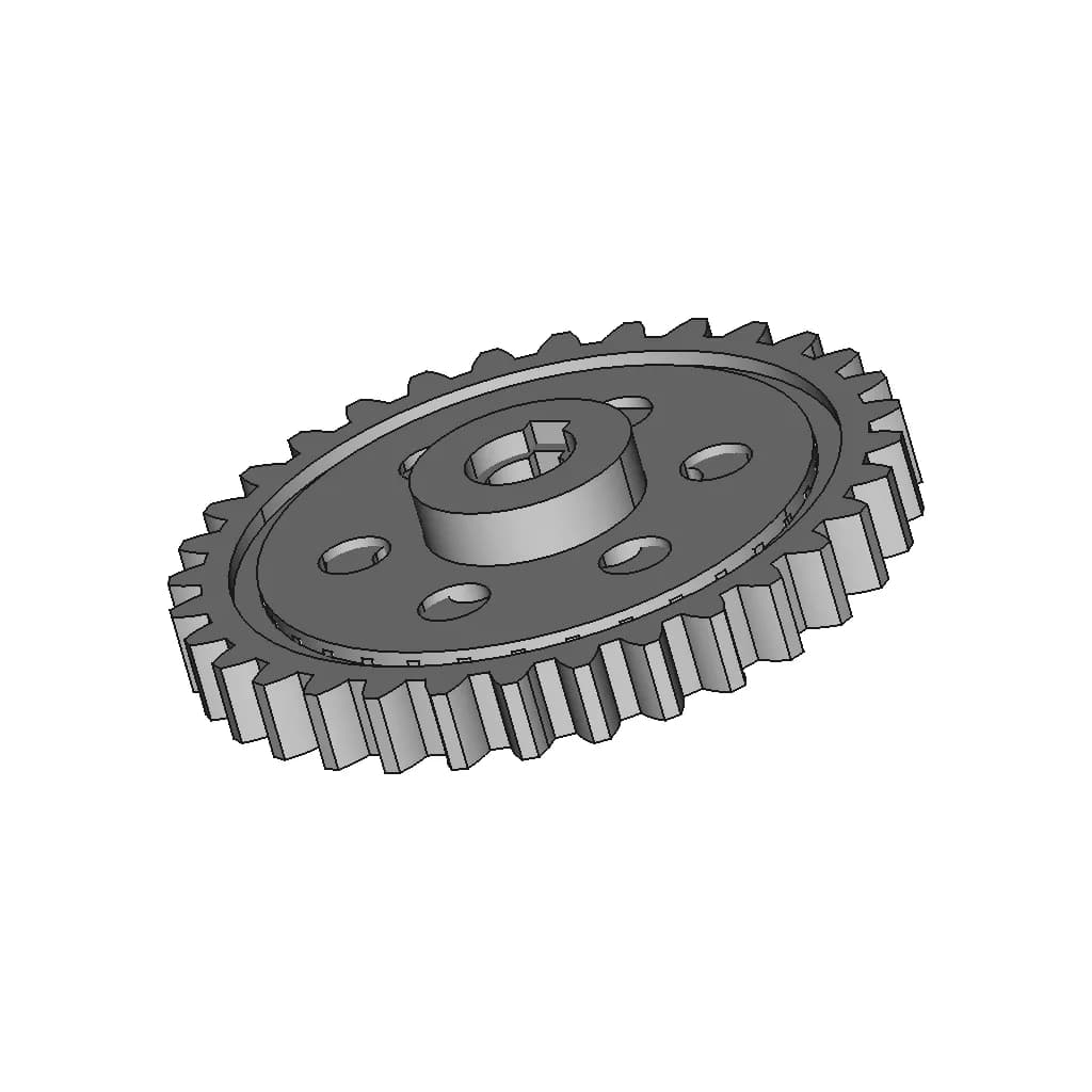 Model 15 Solidworks Practice - Downloadable CAD Representation_60_30_degree_snapshot
