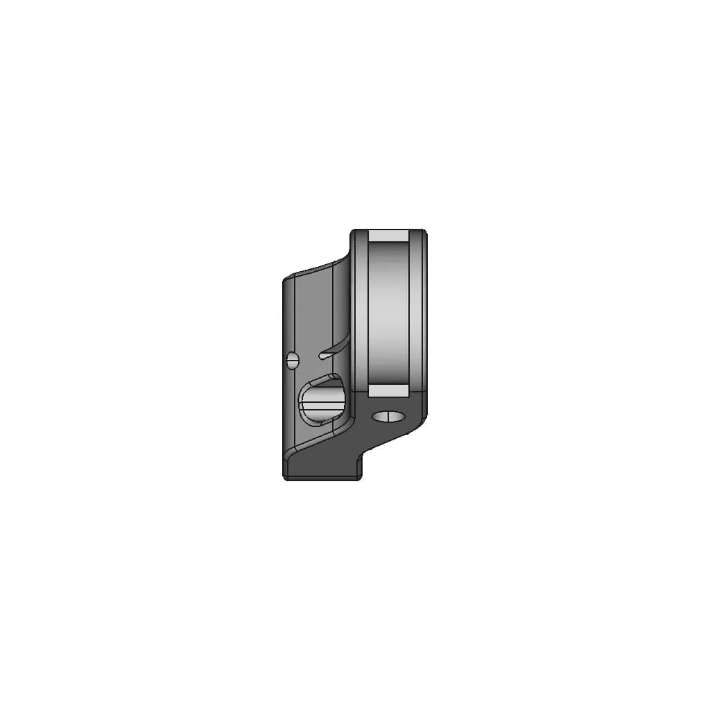 Motor Cycle Or Bicycle Triple Clamp - Standard Mechanical Component_0_90_degree_snapshot
