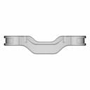 Motor Cycle Or Bicycle Triple Clamp - Standard Mechanical Component_270_0_degree_snapshot