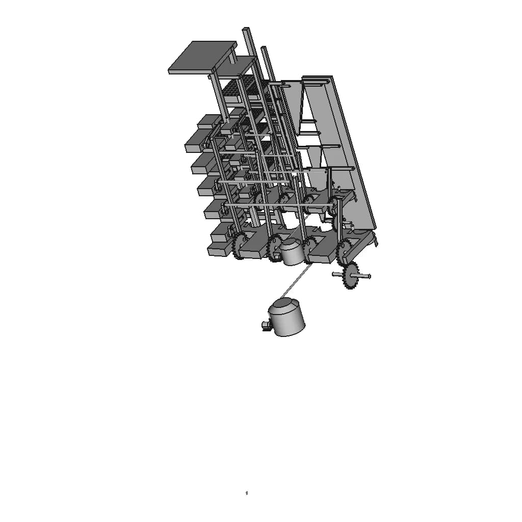 Vertical Farming Model - Standard Mechanical Component_60_30_degree_snapshot