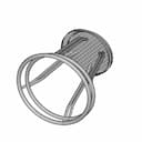 Chair 3 - Downloadable CAD Representation_60_30_degree_snapshot