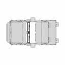 Jeep Sheet Metal Business Card Holder - Standard Mechanical Component_270_0_degree_snapshot