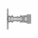 How To Easily Model A Splined Connection In Solidworks - Standard Mechanical Component_0_0_degree_snapshot
