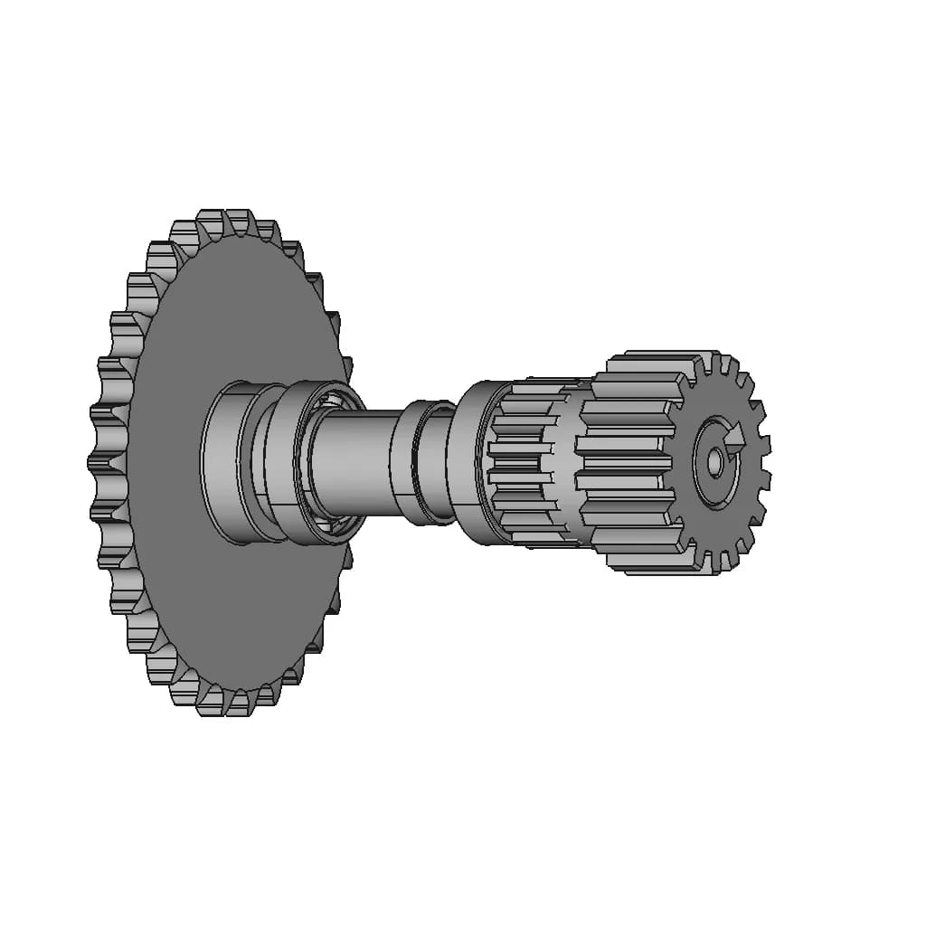 How To Easily Model A Splined Connection In Solidworks - Standard Mechanical Component_60_30_degree_snapshot