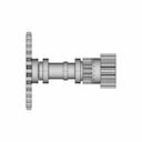 How To Easily Model A Splined Connection In Solidworks - Standard Mechanical Component_90_0_degree_snapshot