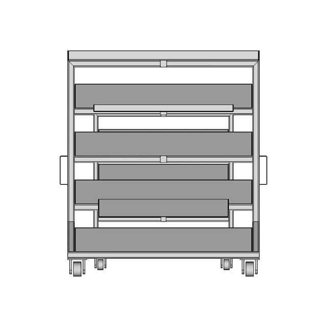Hardware Trolly | 3D Engineering Design File