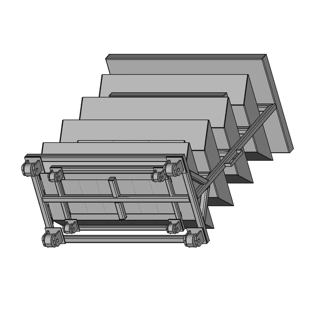 Hardware Trolly | 3D Engineering Design File_60_30_degree_snapshot