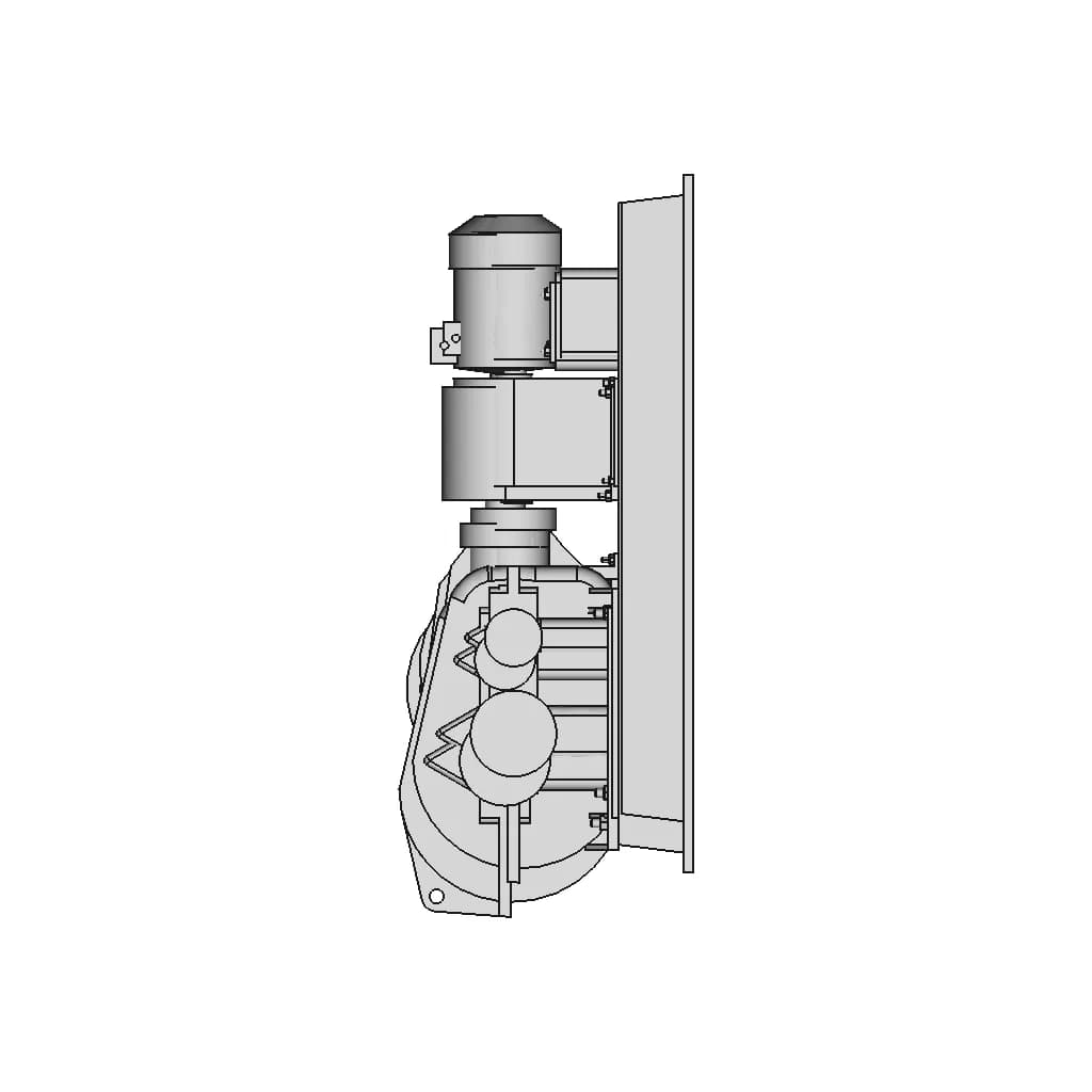 Lever for a horizontal forging machine with a force of 250 tf_0_90_degree_snapshot