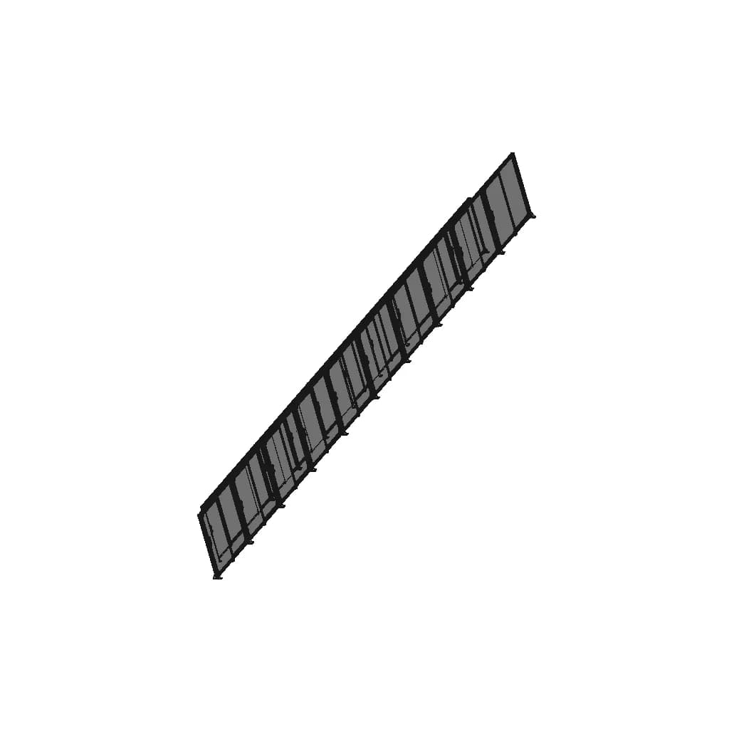 Machine Safety Partition Panels - Downloadable CAD Representation_60_30_degree_snapshot