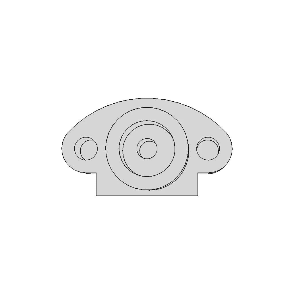 Solidworks Beginner Tutorial Exercise 39 Only 5 Sketches - Downloadable CAD Representation_0_0_degree_snapshot