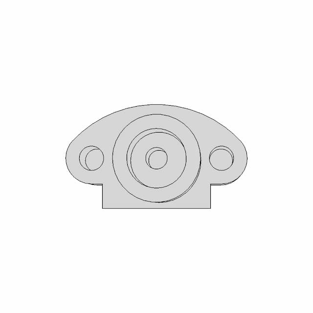 Solidworks Beginner Tutorial Exercise 39 Only 5 Sketches - Downloadable CAD Representation
