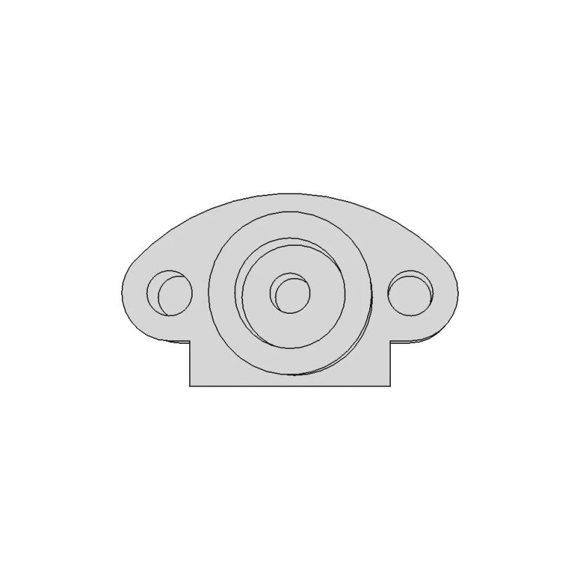 Solidworks Beginner Tutorial Exercise 39 Only 5 Sketches - Downloadable CAD Representation