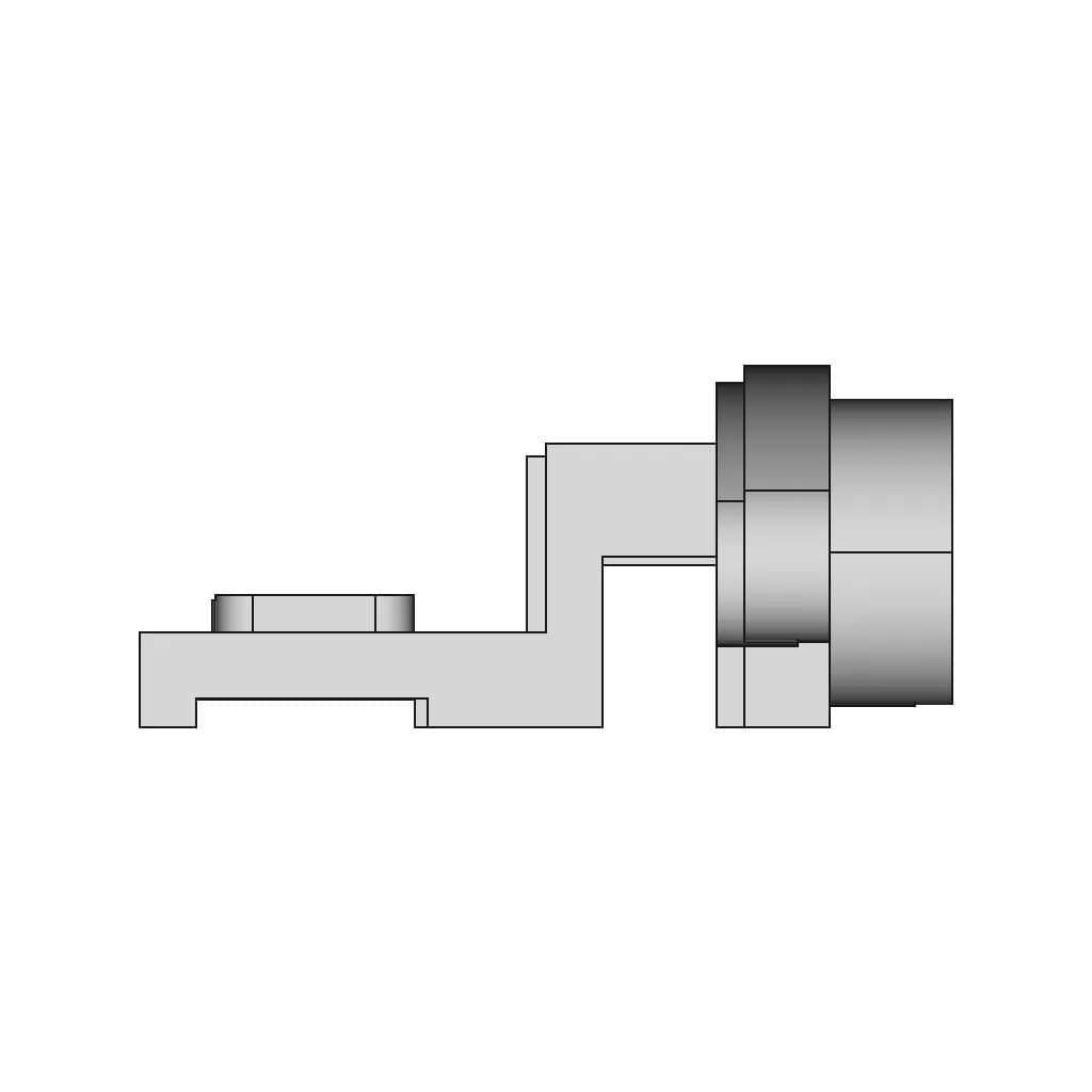 Solidworks Beginner Tutorial Exercise 39 Only 5 Sketches - Downloadable CAD Representation_0_270_degree_snapshot